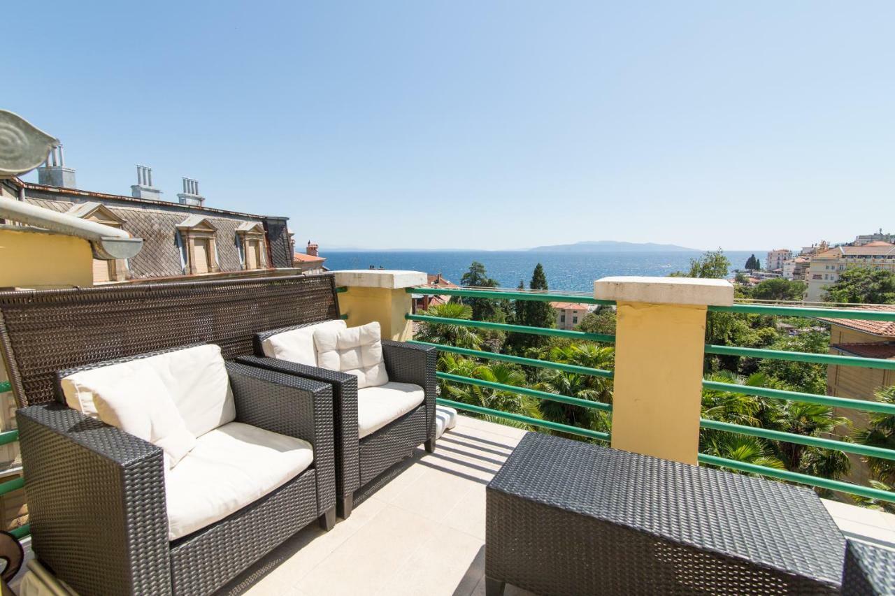 Penthouse And Piano Nobile Prkg Wifi Garden Near Beach Away From Roads Opatija Extérieur photo